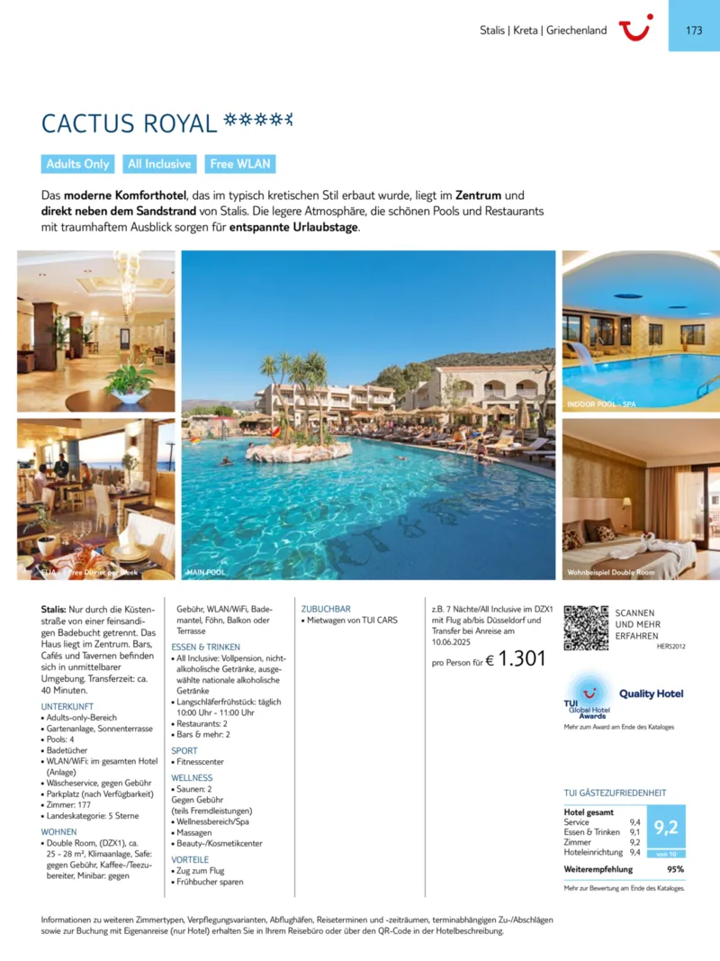 TUI Prospekt vom 01.01.2025, Seite 173