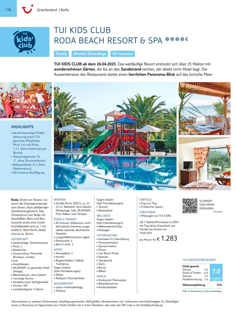 TUI Prospekt vom 01.01.2025, Seite 176
