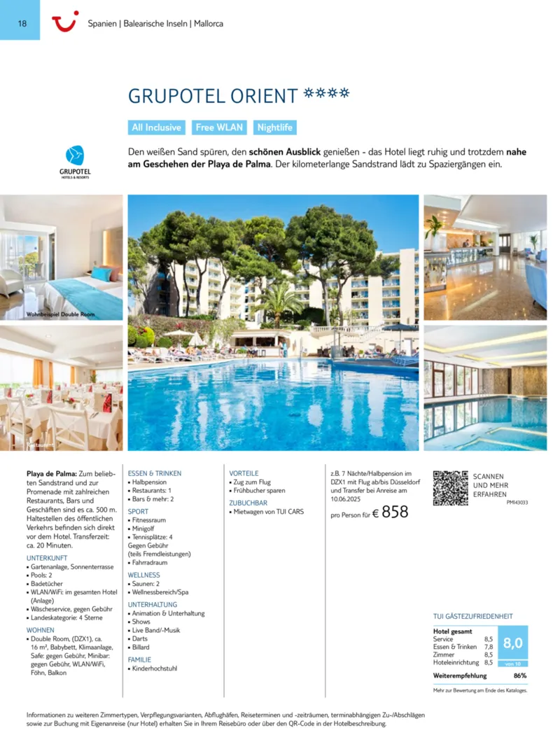TUI Prospekt vom 01.01.2025, Seite 18