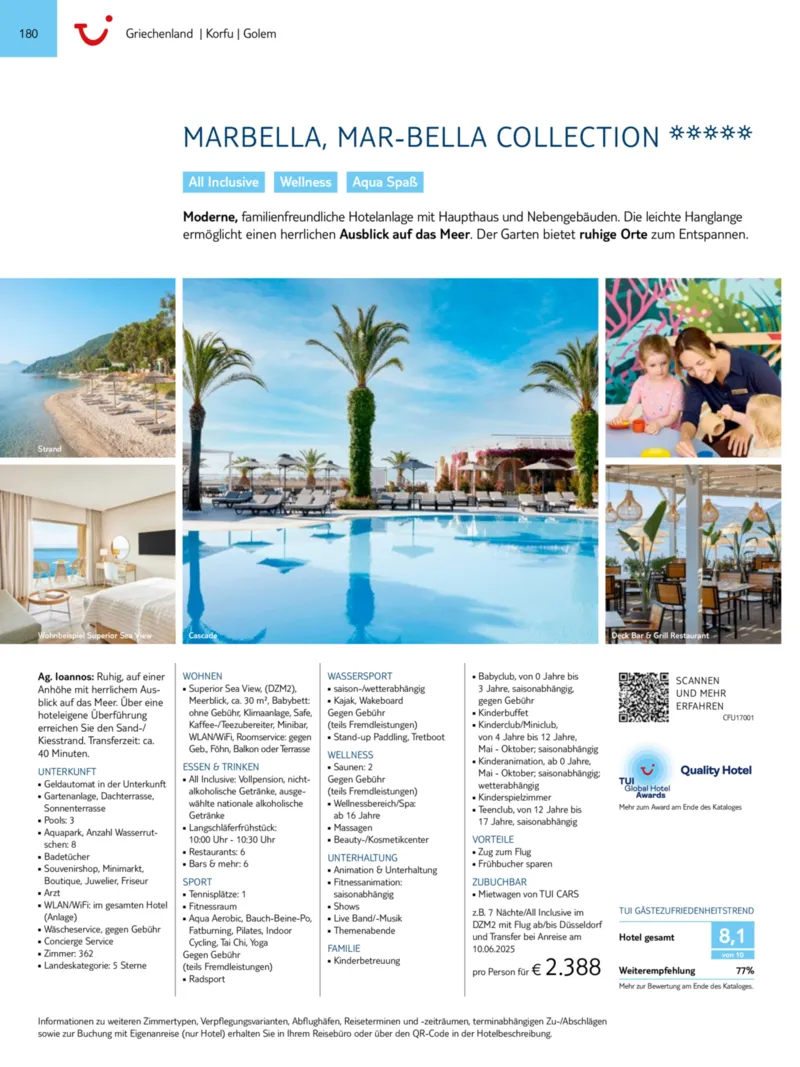 TUI Prospekt vom 01.01.2025, Seite 180