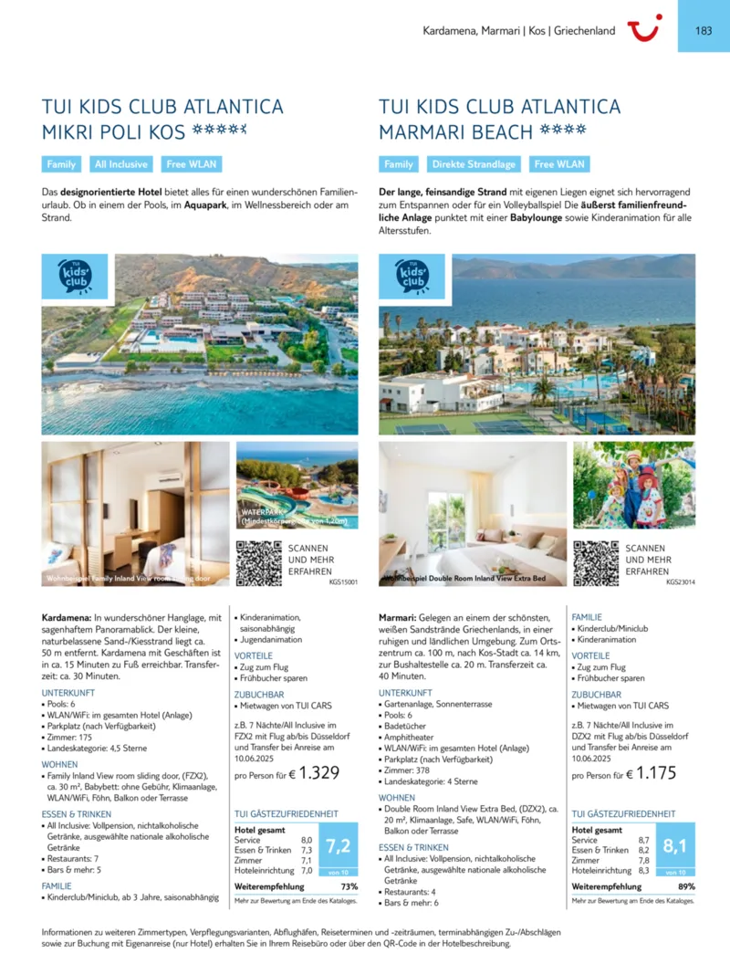 TUI Prospekt vom 01.01.2025, Seite 183
