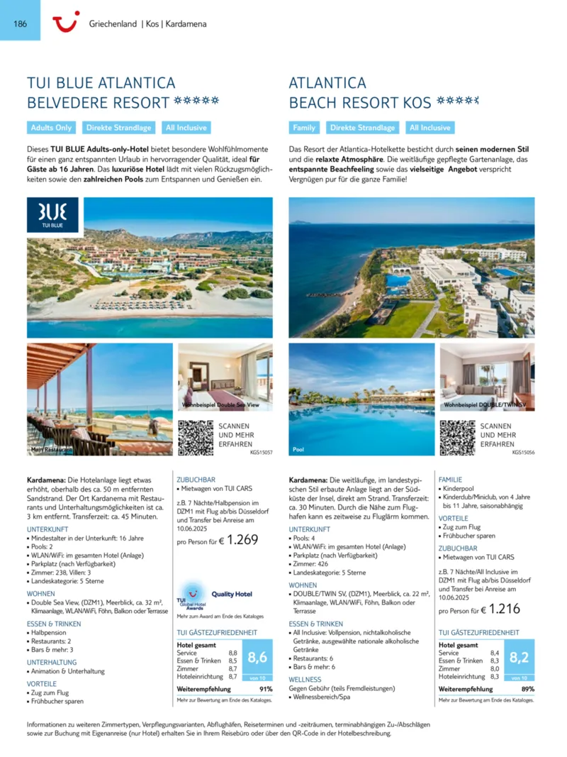 TUI Prospekt vom 01.01.2025, Seite 186
