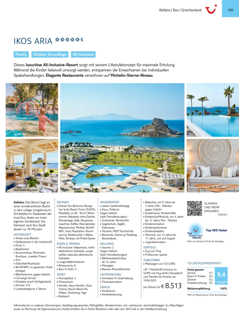 TUI Prospekt vom 01.01.2025, Seite 189