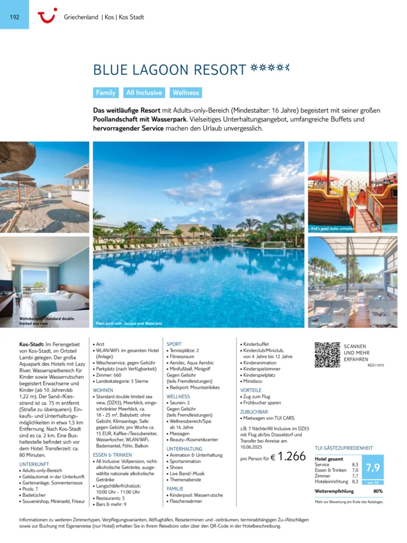 TUI Prospekt vom 01.01.2025, Seite 192