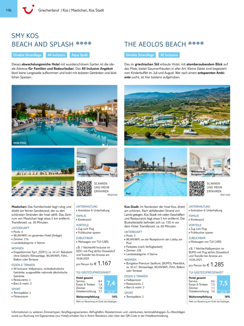 TUI Prospekt vom 01.01.2025, Seite 196