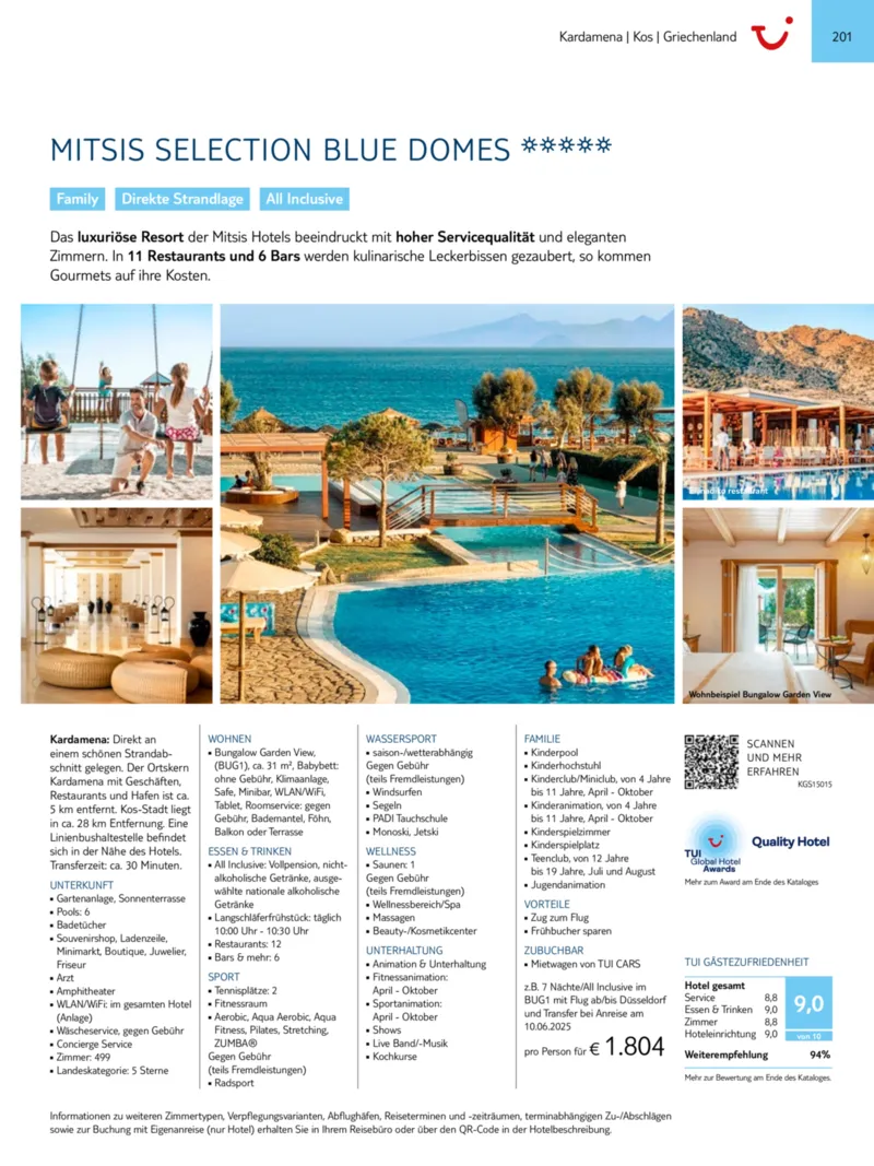 TUI Prospekt vom 01.01.2025, Seite 201