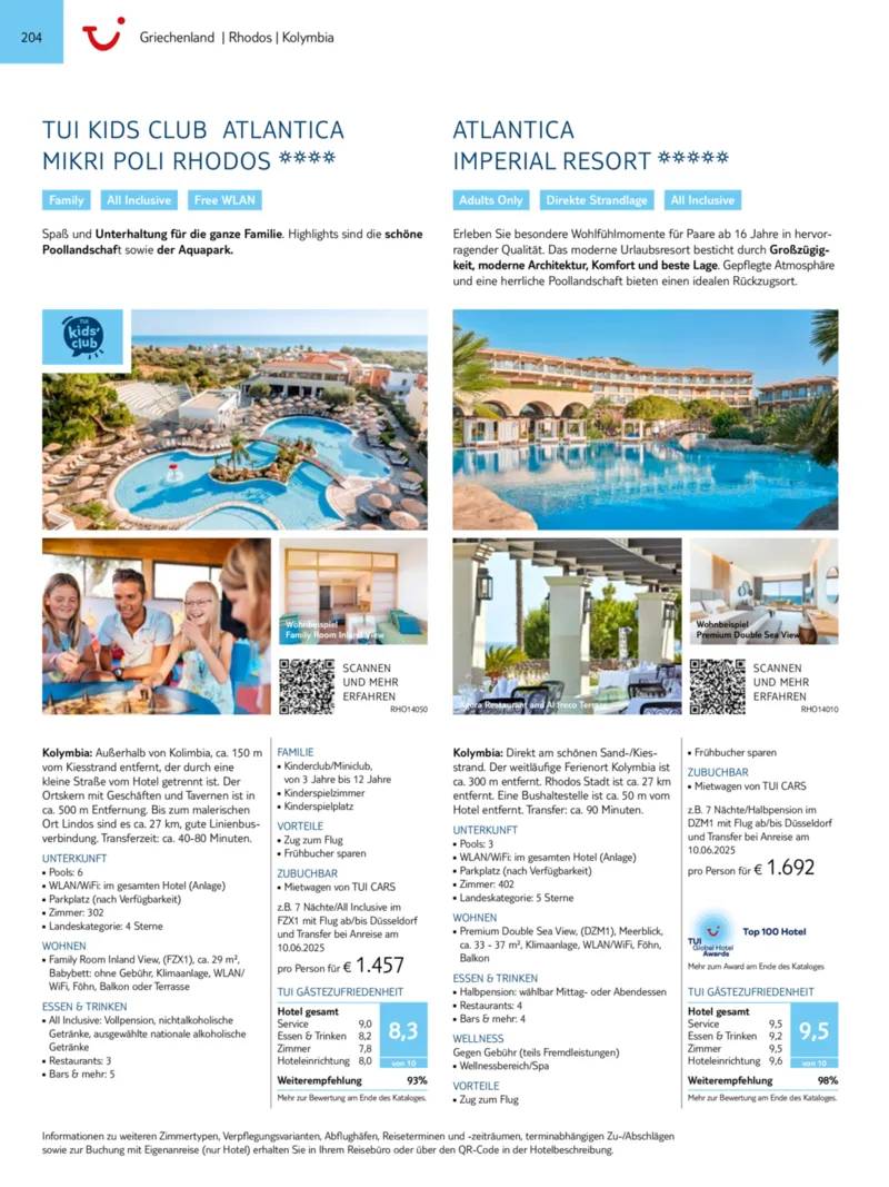 TUI Prospekt vom 01.01.2025, Seite 204