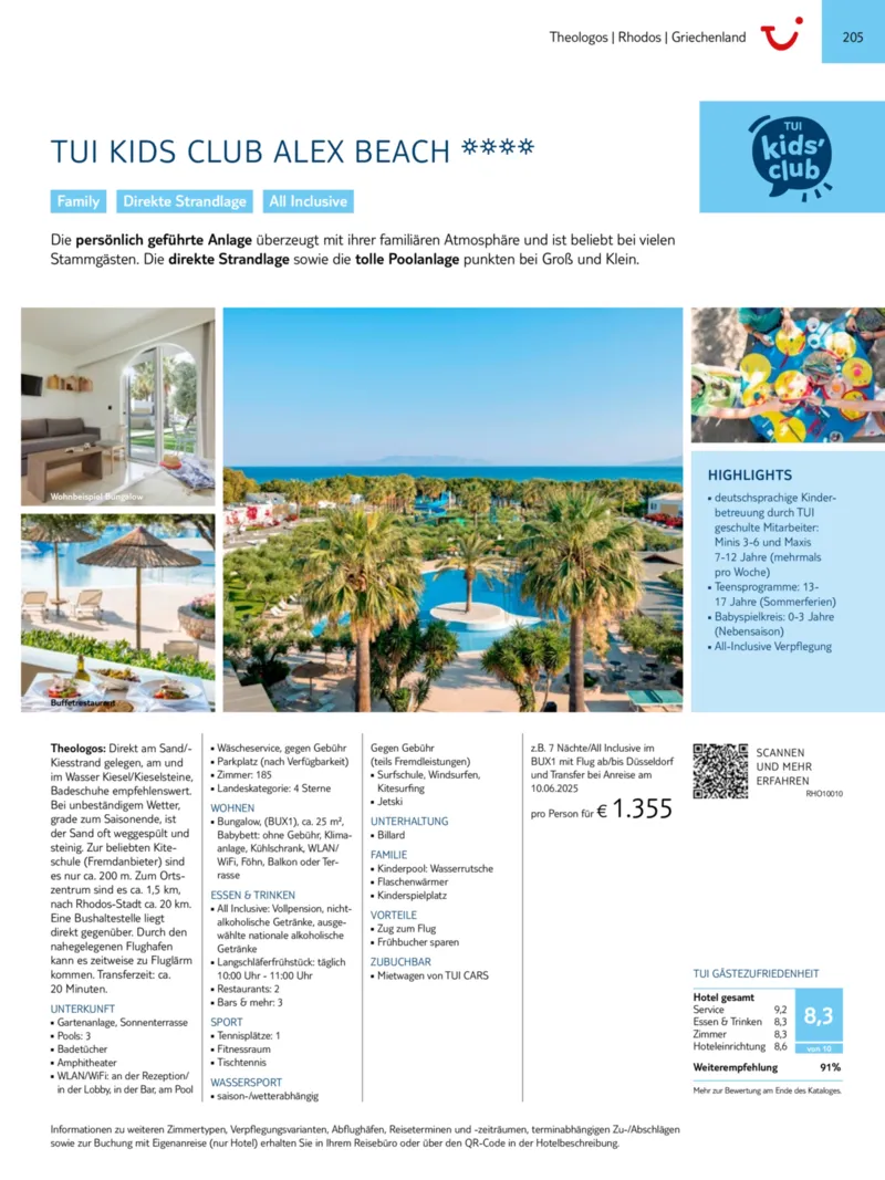 TUI Prospekt vom 01.01.2025, Seite 205
