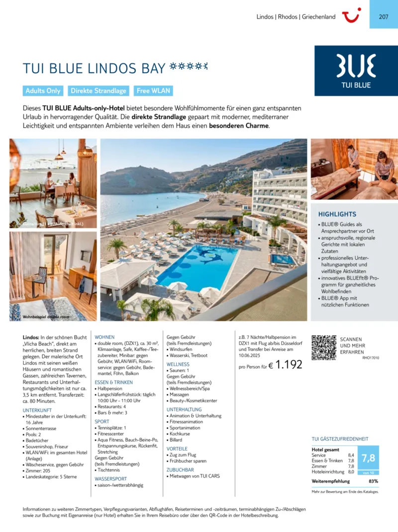 TUI Prospekt vom 01.01.2025, Seite 207
