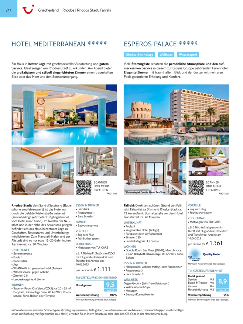 TUI Prospekt vom 01.01.2025, Seite 214