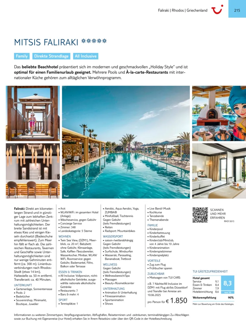 TUI Prospekt vom 01.01.2025, Seite 215