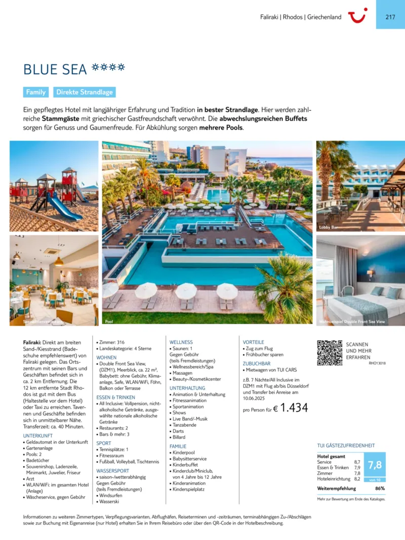 TUI Prospekt vom 01.01.2025, Seite 217