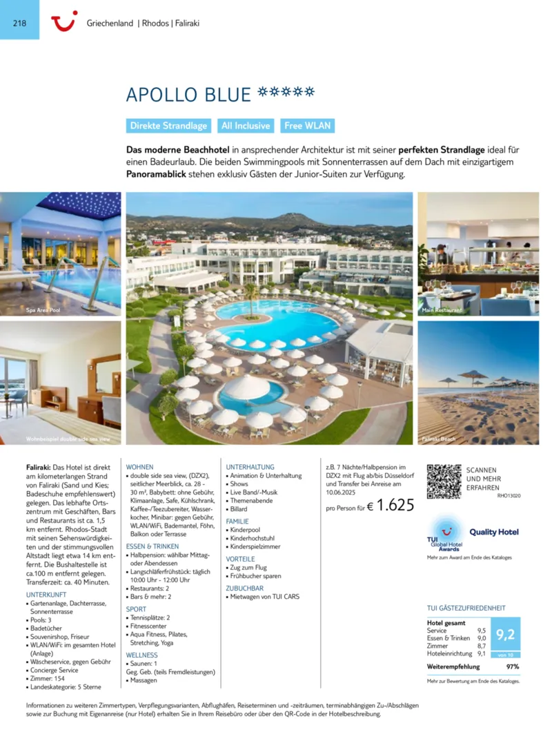 TUI Prospekt vom 01.01.2025, Seite 218