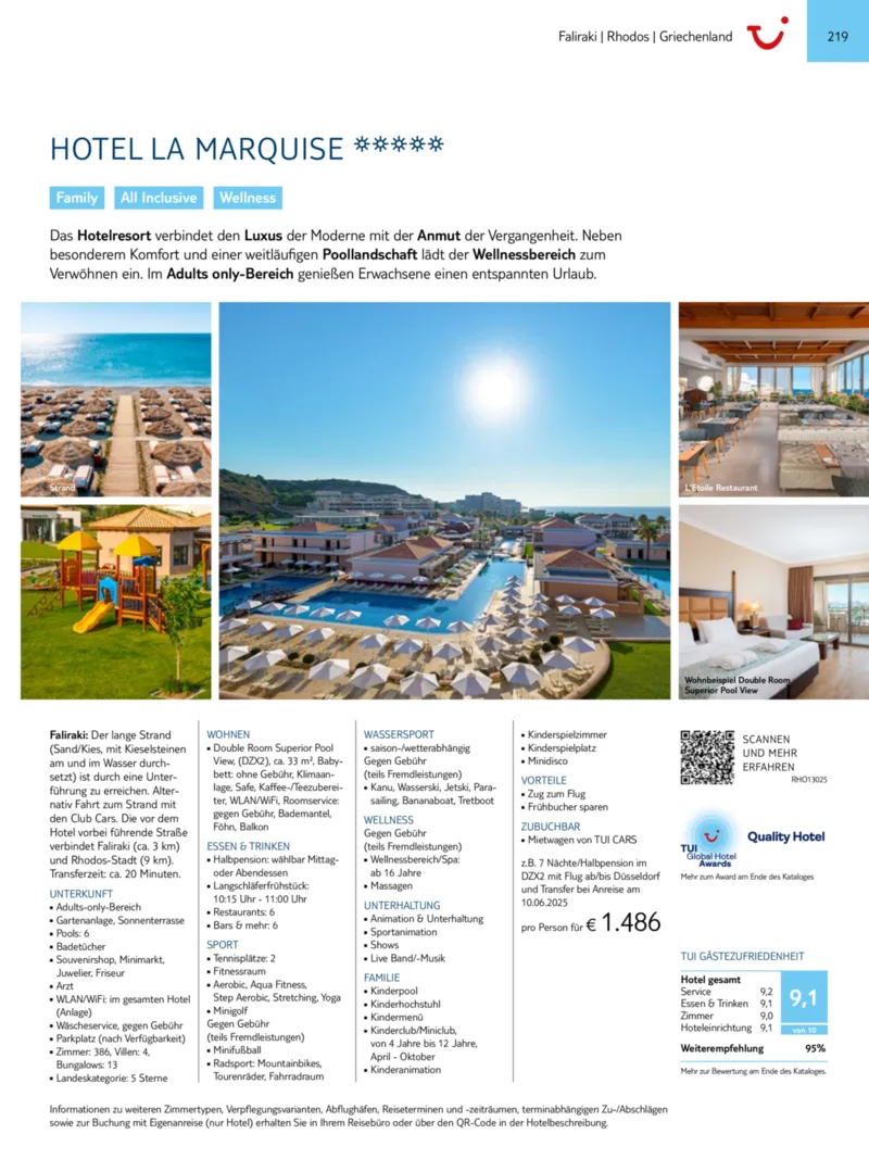 TUI Prospekt vom 01.01.2025, Seite 219