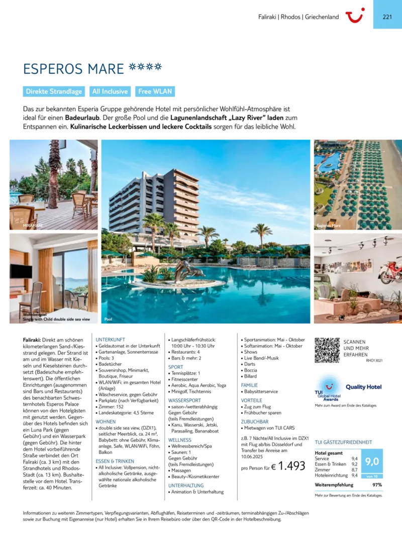 TUI Prospekt vom 01.01.2025, Seite 221