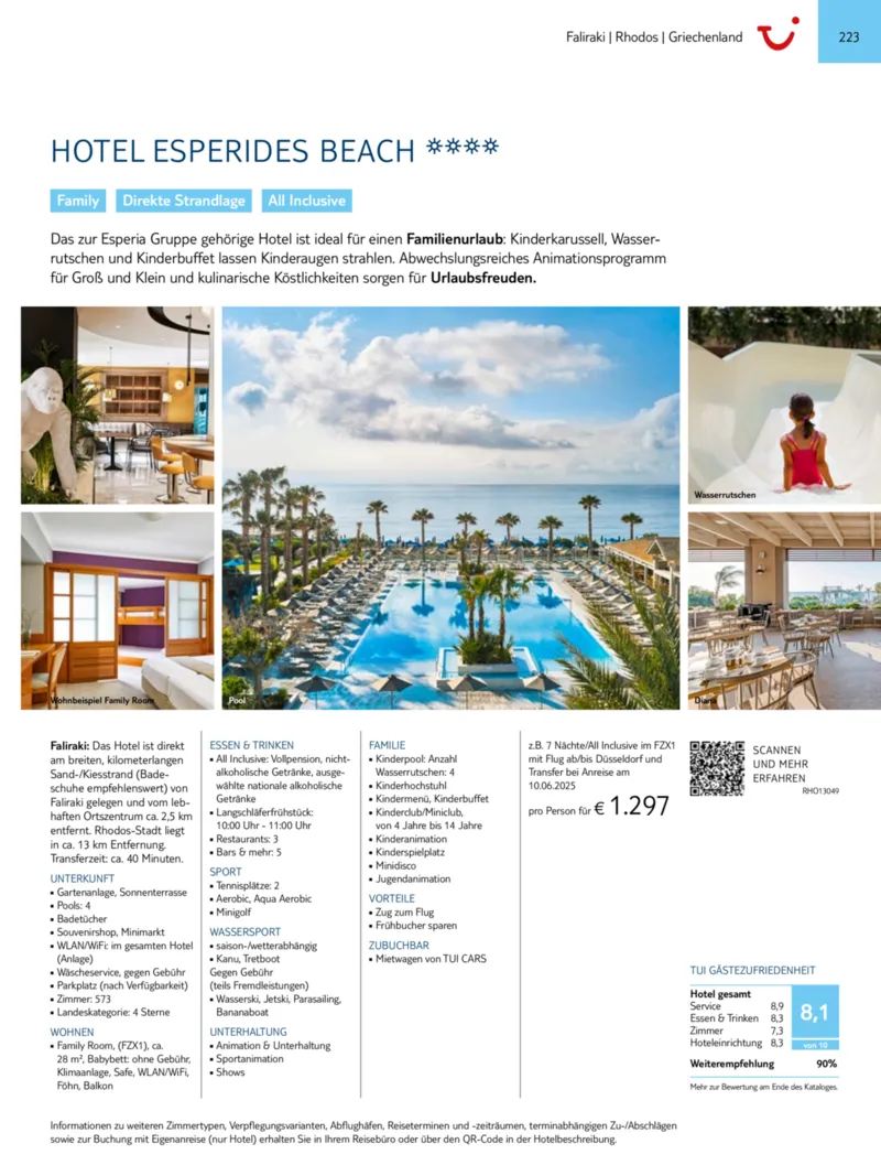 TUI Prospekt vom 01.01.2025, Seite 223