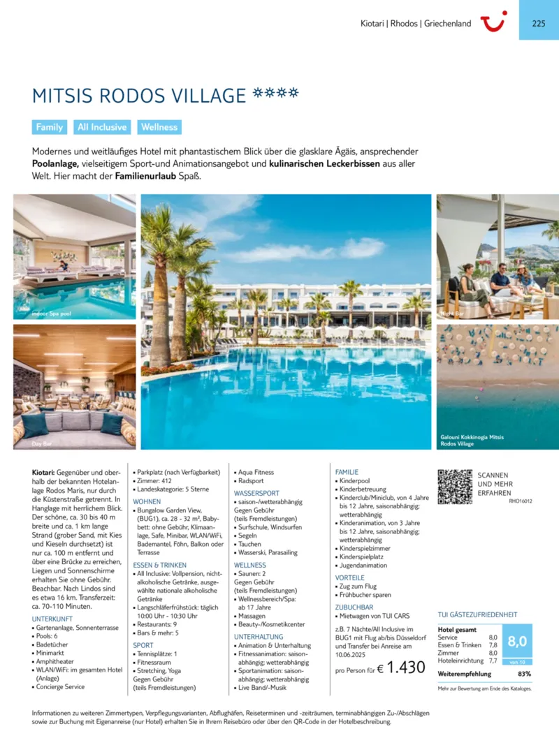 TUI Prospekt vom 01.01.2025, Seite 225