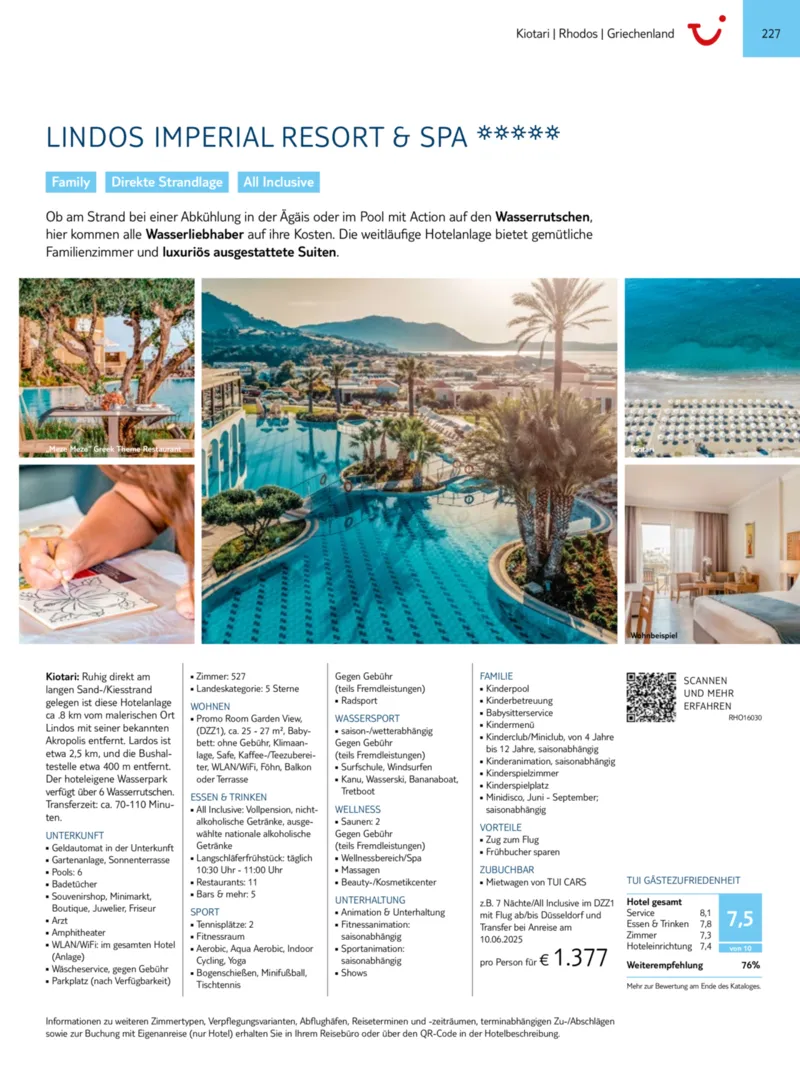 TUI Prospekt vom 01.01.2025, Seite 227