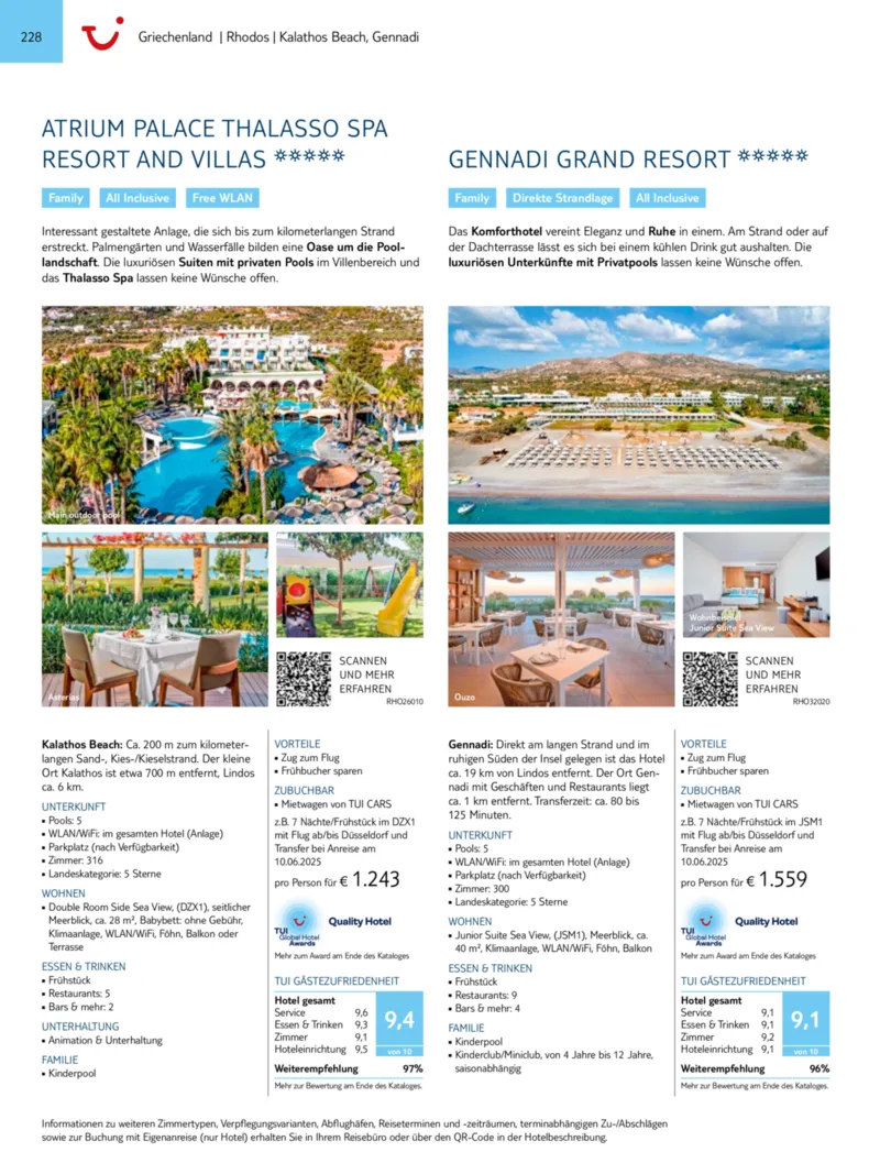 TUI Prospekt vom 01.01.2025, Seite 228