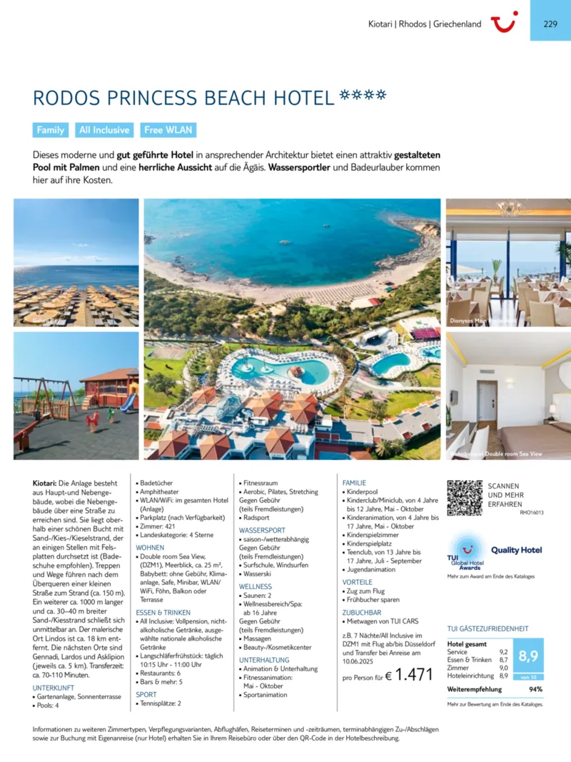 TUI Prospekt vom 01.01.2025, Seite 229