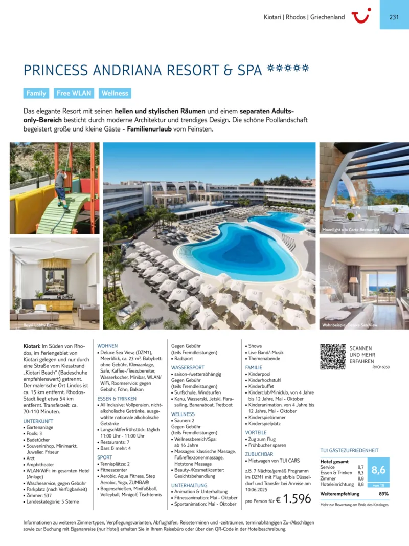 TUI Prospekt vom 01.01.2025, Seite 231