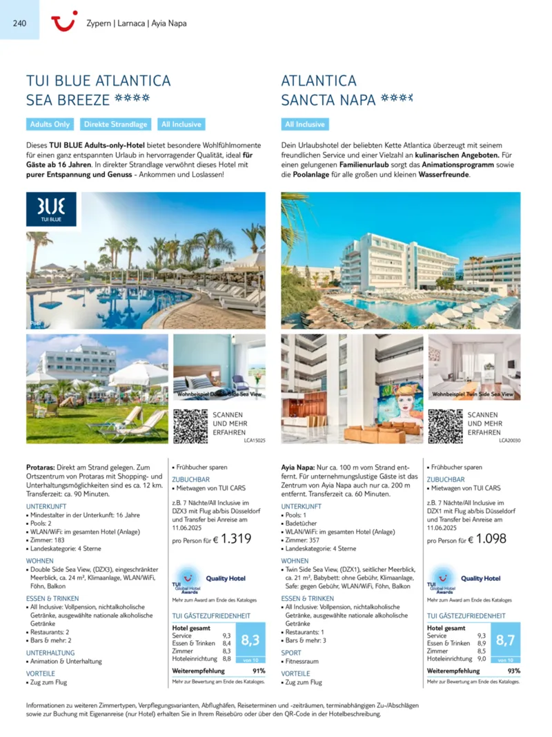 TUI Prospekt vom 01.01.2025, Seite 240
