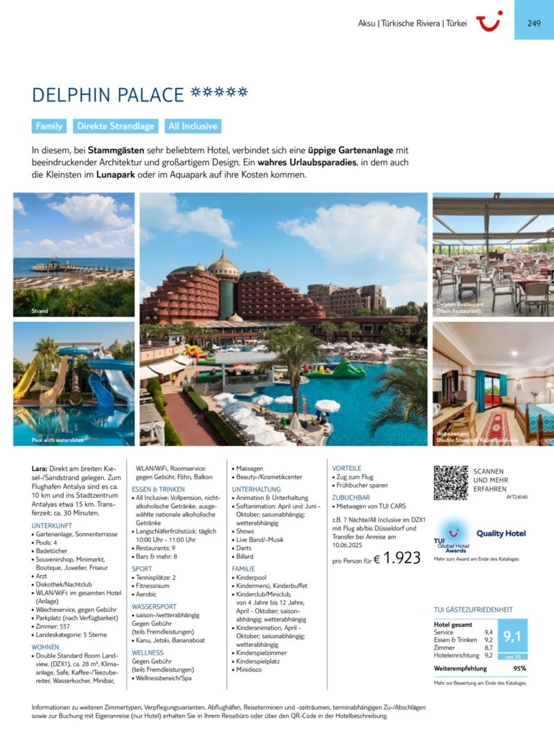 TUI Prospekt vom 01.01.2025, Seite 249