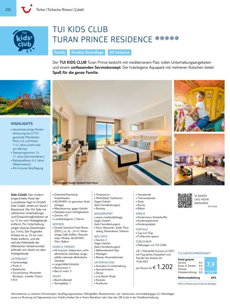 TUI Prospekt vom 01.01.2025, Seite 252
