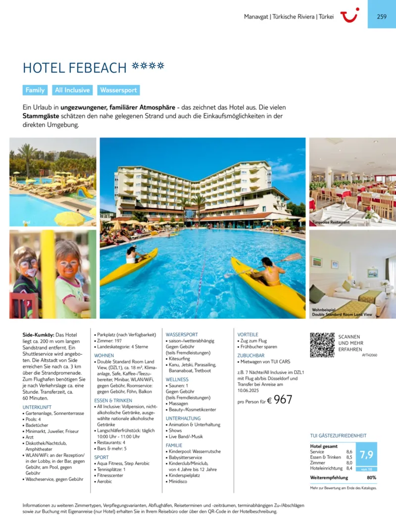 TUI Prospekt vom 01.01.2025, Seite 259