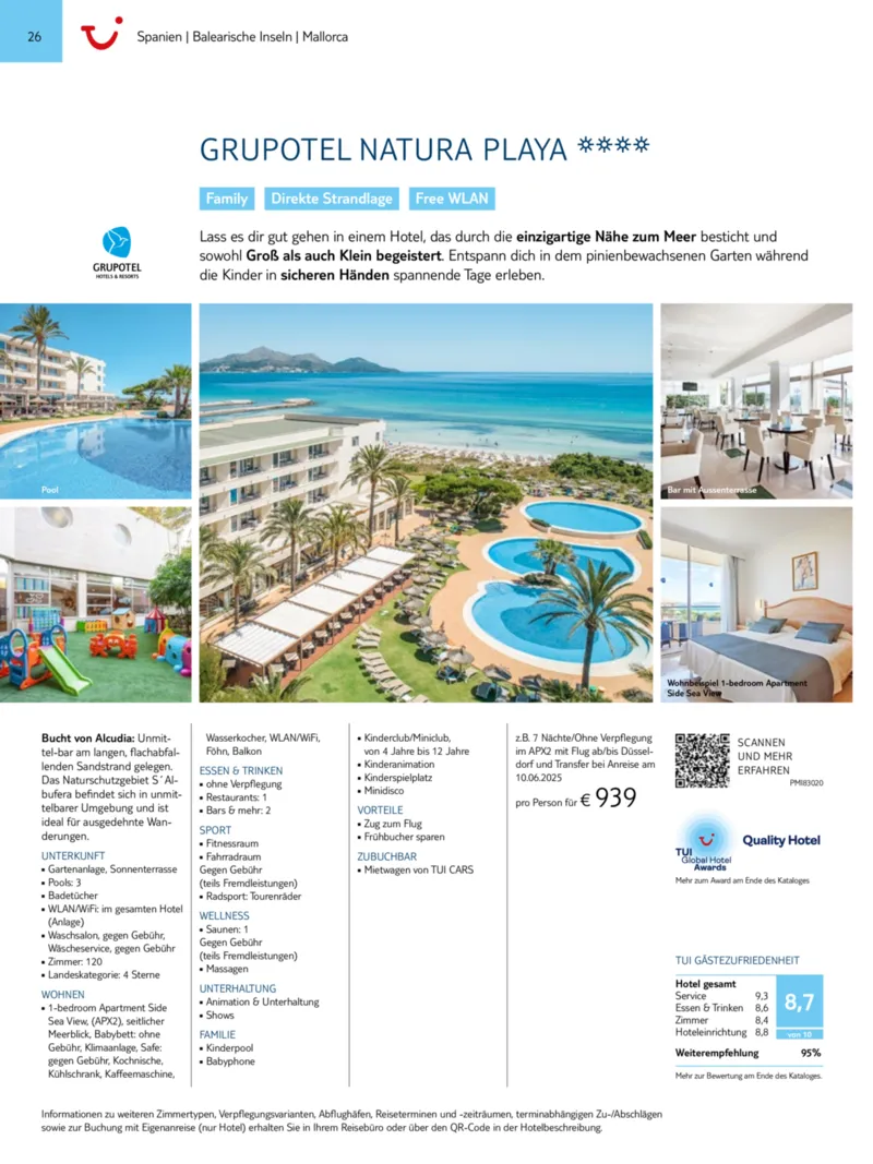 TUI Prospekt vom 01.01.2025, Seite 26