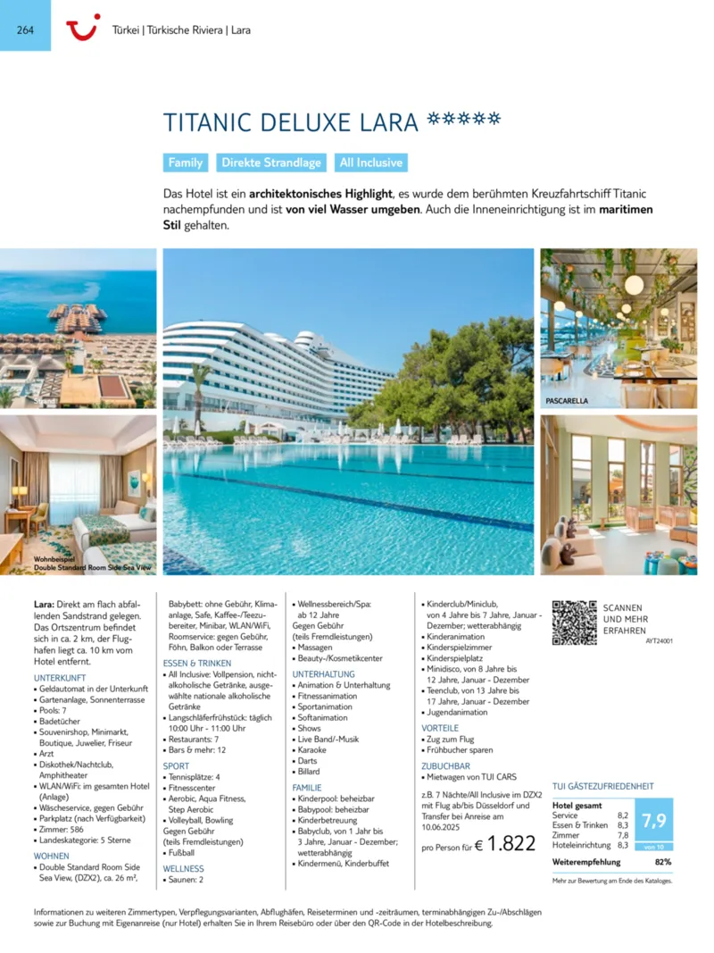 TUI Prospekt vom 01.01.2025, Seite 264