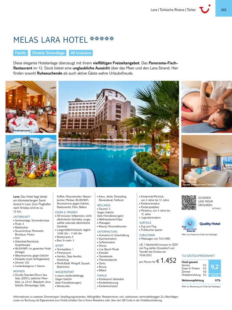 TUI Prospekt vom 01.01.2025, Seite 265
