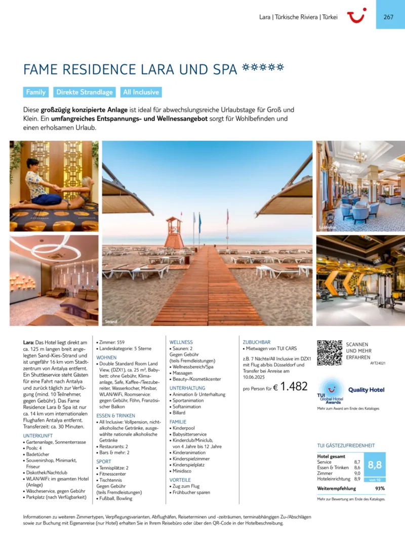 TUI Prospekt vom 01.01.2025, Seite 267