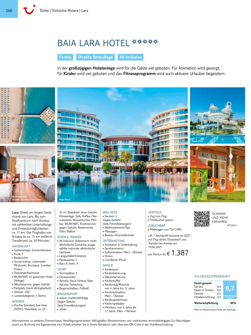 TUI Prospekt vom 01.01.2025, Seite 268