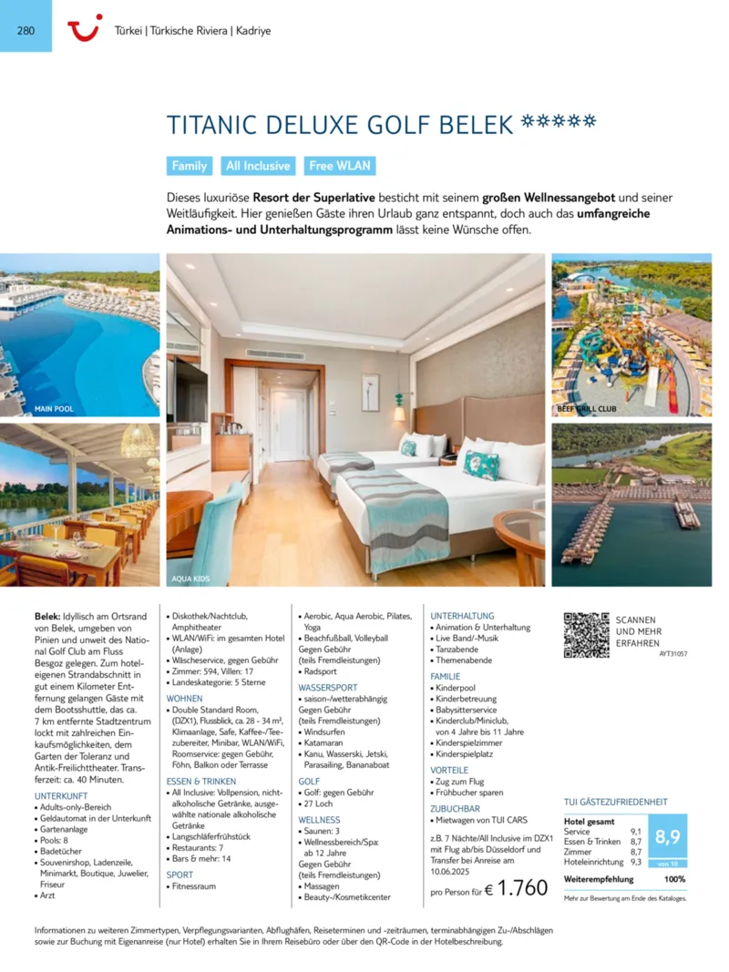 TUI Prospekt vom 01.01.2025, Seite 280