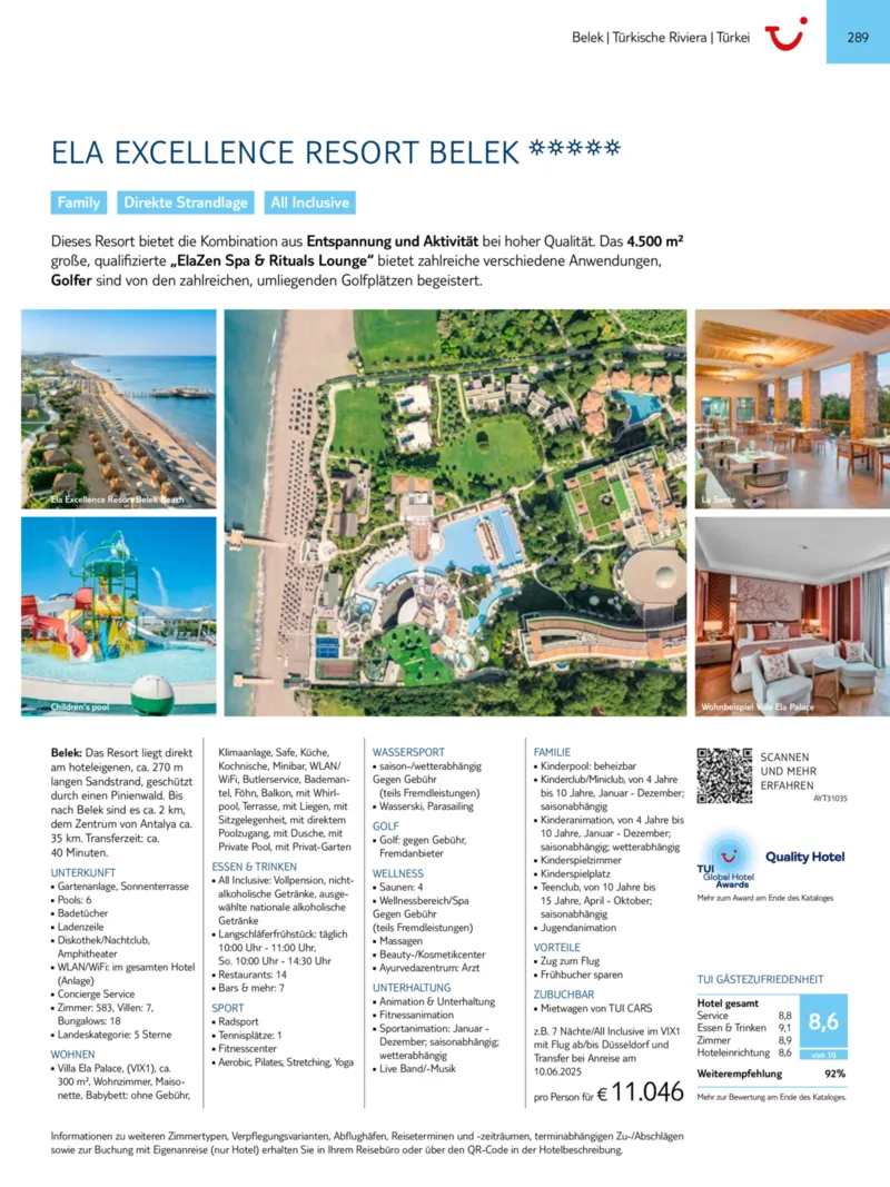 TUI Prospekt vom 01.01.2025, Seite 289