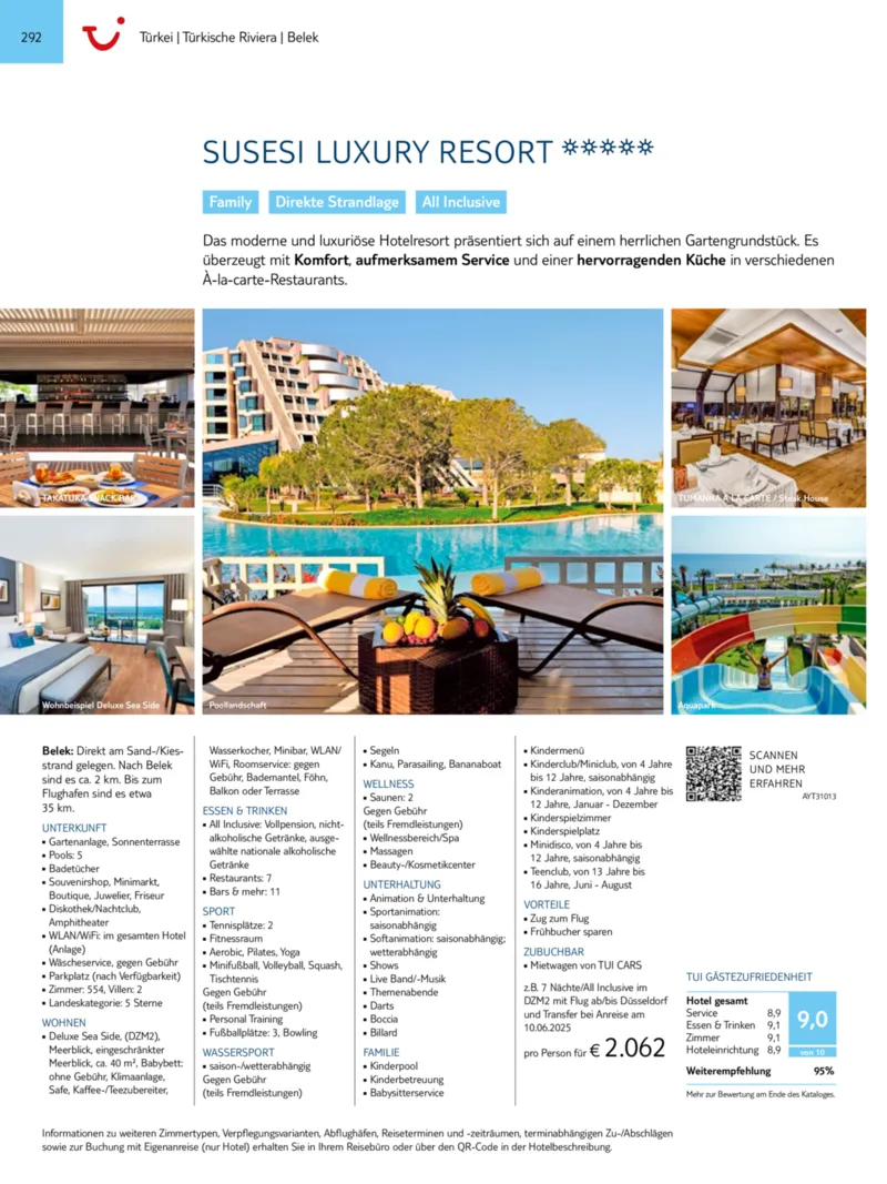 TUI Prospekt vom 01.01.2025, Seite 292