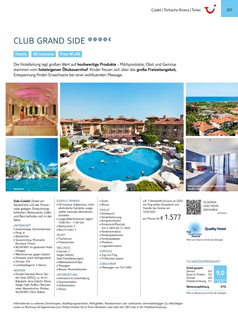 TUI Prospekt vom 01.01.2025, Seite 297