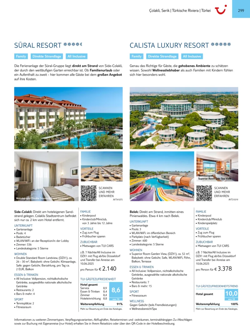 TUI Prospekt vom 01.01.2025, Seite 299