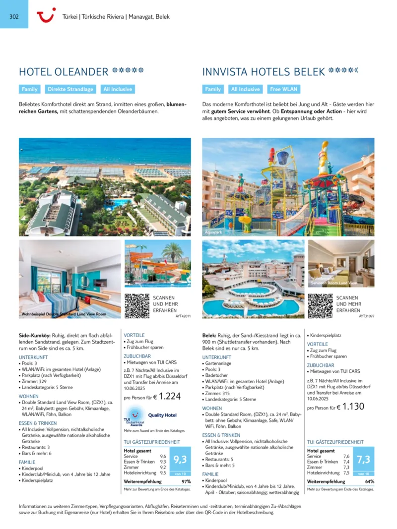 TUI Prospekt vom 01.01.2025, Seite 302