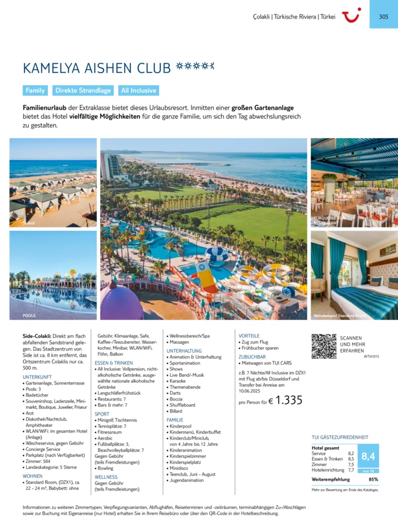TUI Prospekt vom 01.01.2025, Seite 305
