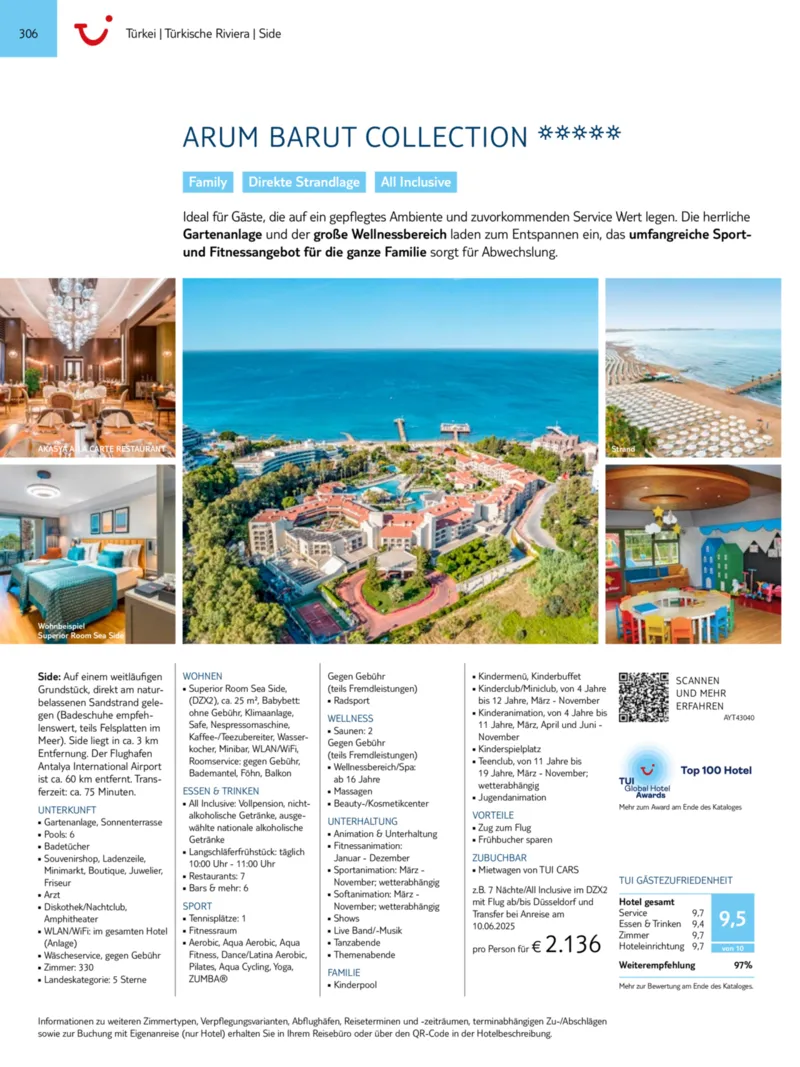 TUI Prospekt vom 01.01.2025, Seite 306