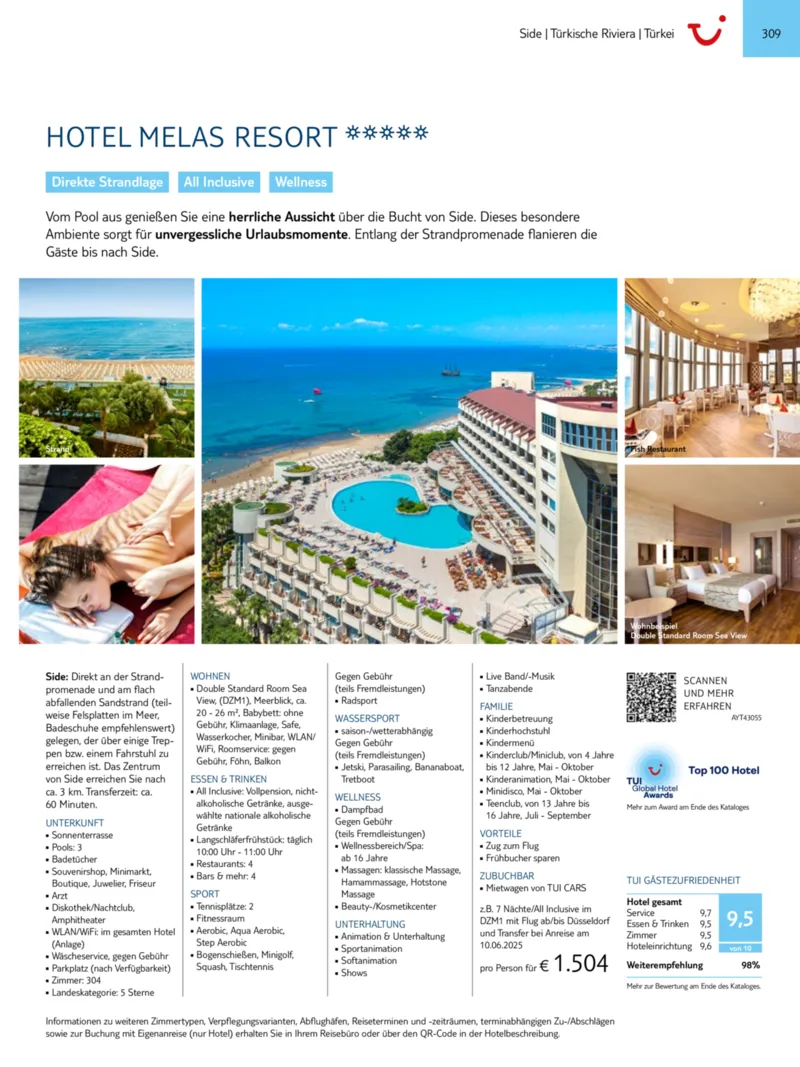 TUI Prospekt vom 01.01.2025, Seite 309