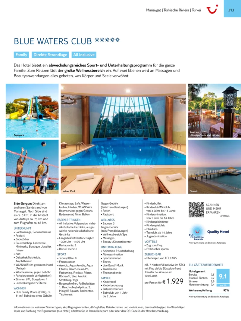 TUI Prospekt vom 01.01.2025, Seite 313