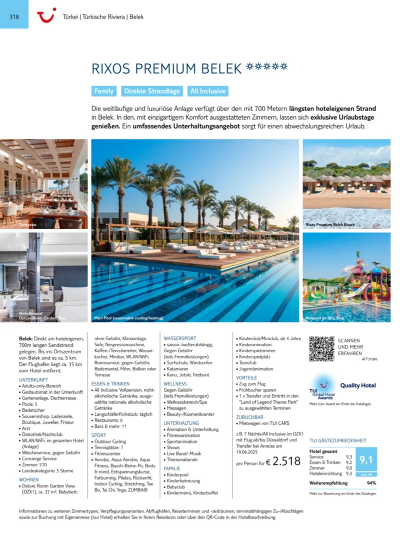 TUI Prospekt vom 01.01.2025, Seite 318