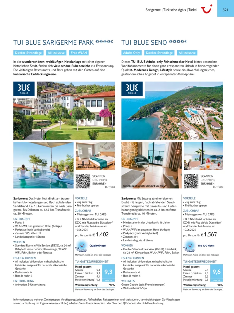 TUI Prospekt vom 01.01.2025, Seite 321