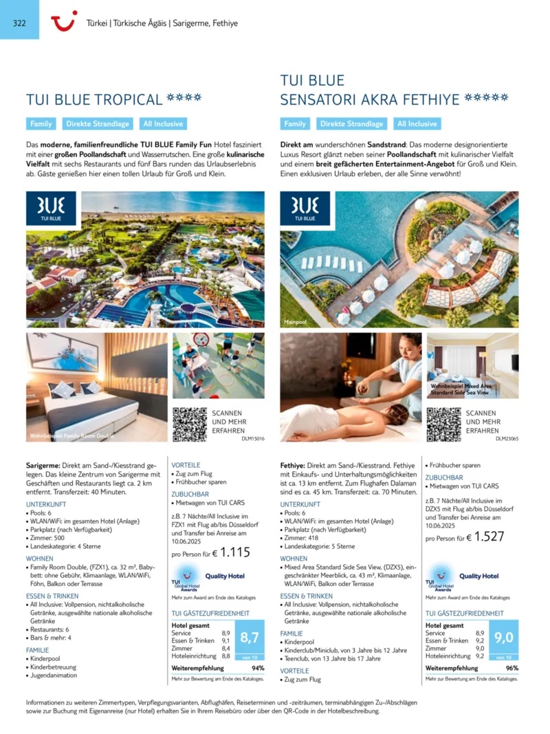 TUI Prospekt vom 01.01.2025, Seite 322