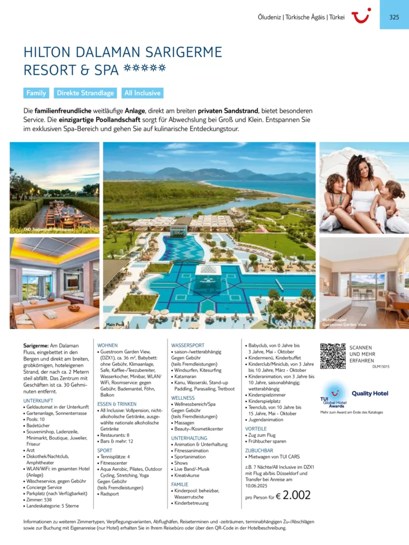 TUI Prospekt vom 01.01.2025, Seite 325