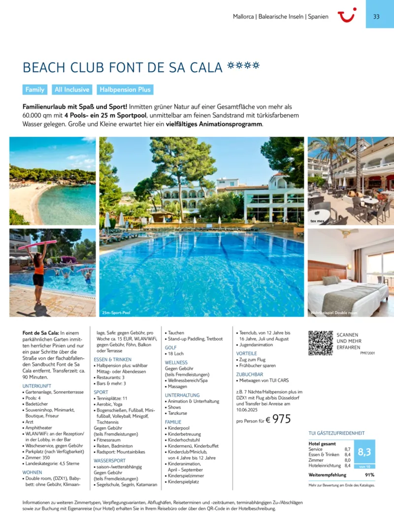 TUI Prospekt vom 01.01.2025, Seite 33