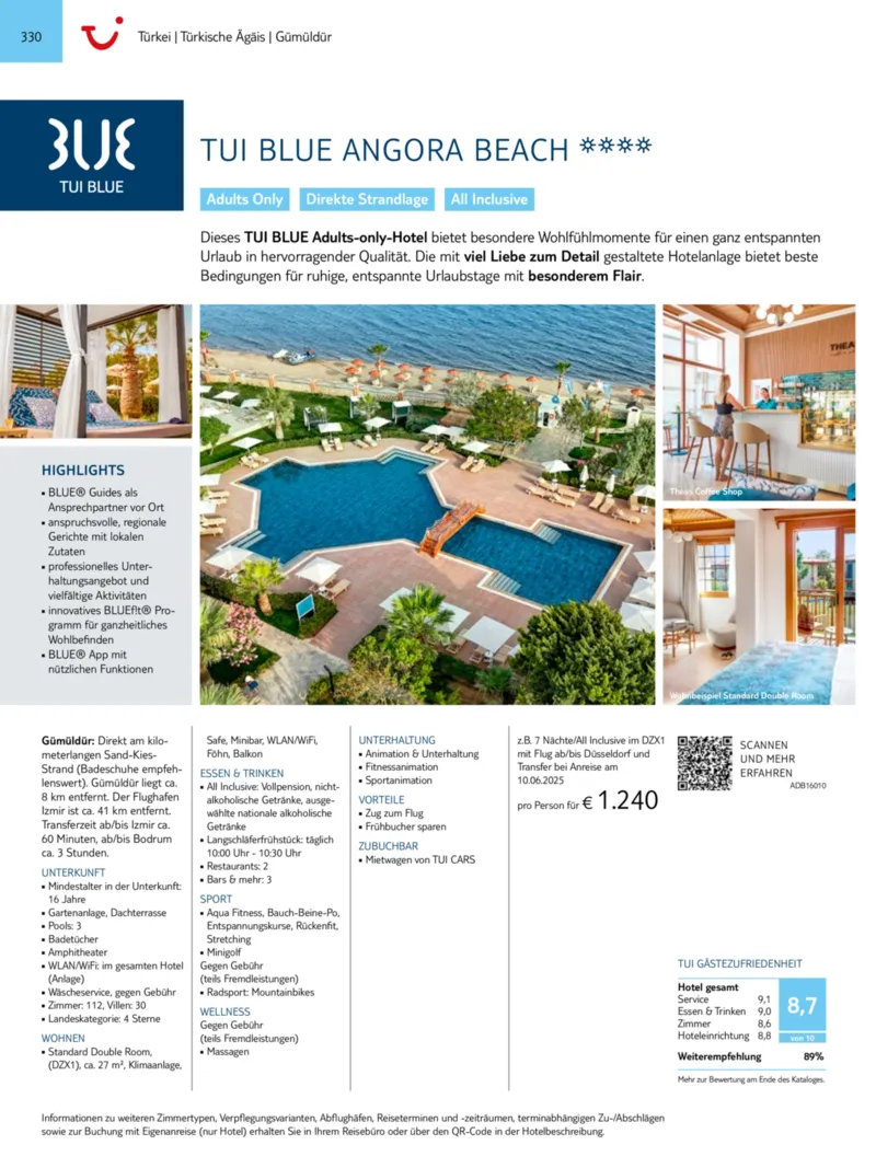 TUI Prospekt vom 01.01.2025, Seite 330